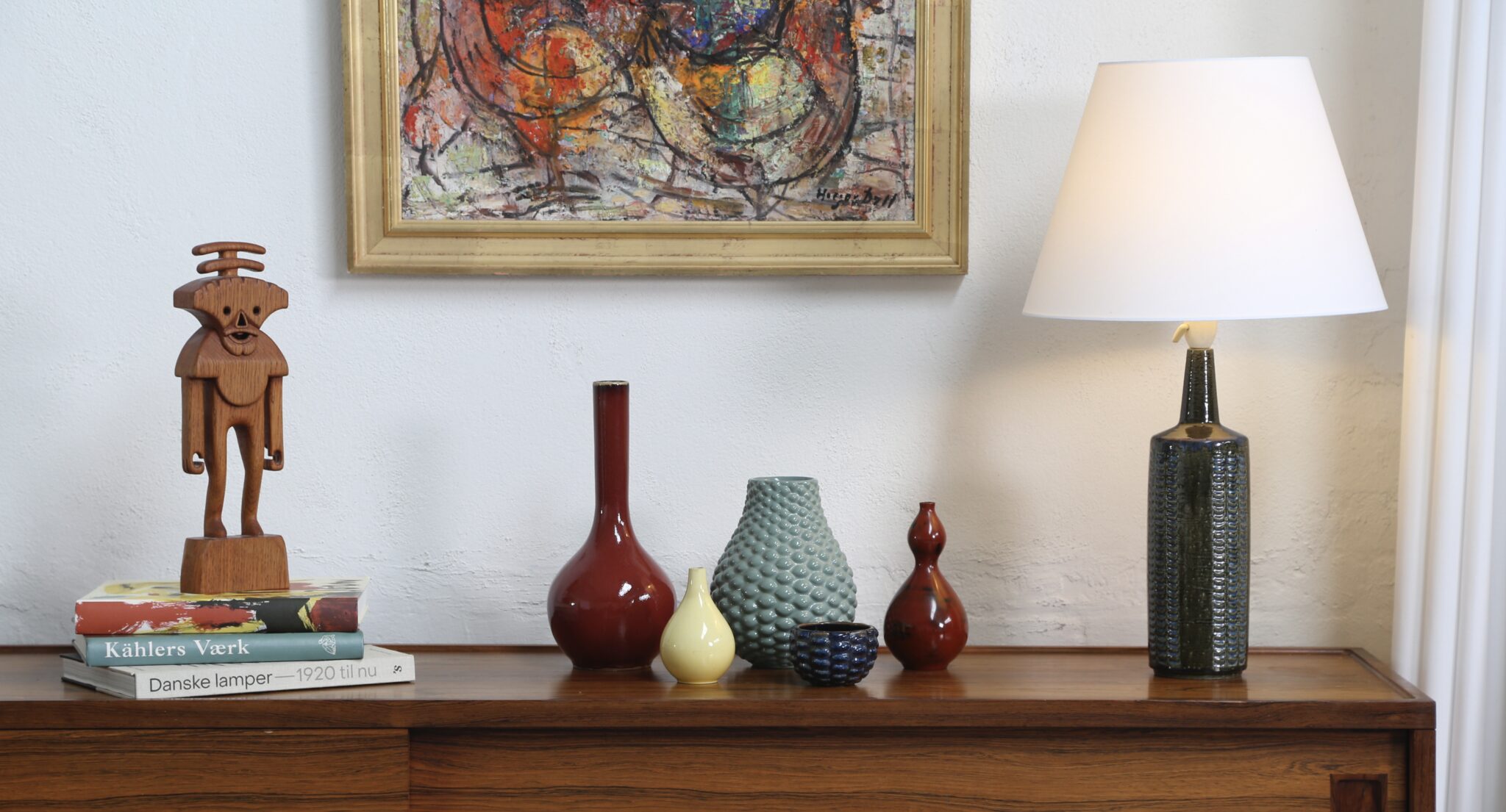 Showroom hos Bidstrup Auktioner i Køge